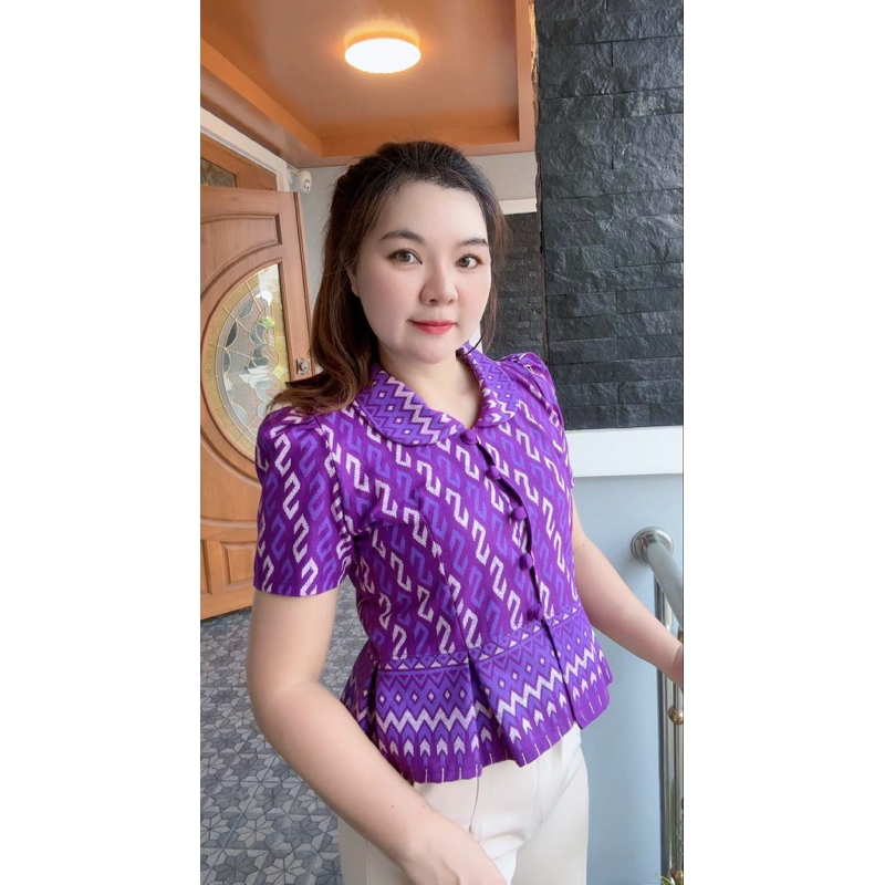 เสื้อลายขอ เสื้อผ้าพื้นเมือง เสื้อผ้าไทย
