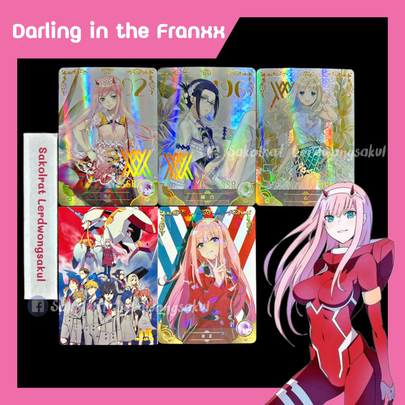 Darling in the Franxx 💖 การ์ดสะสม Goddess เกม การ์ตูน อนิเมะ ✨