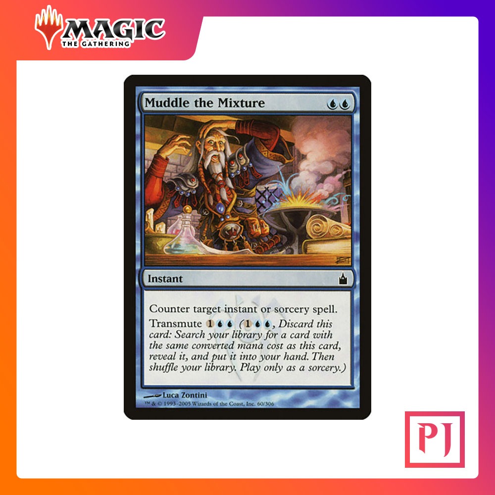 [MTG] Muddle the Mixture [RAV] [BLUE] [COMMON] [NORMAL] [ENG] (การ์ดเมจิค / Magic the Gathering)