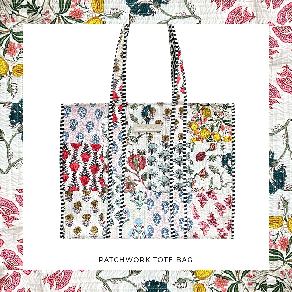Patchwork Tote Bag | Moaa Collection