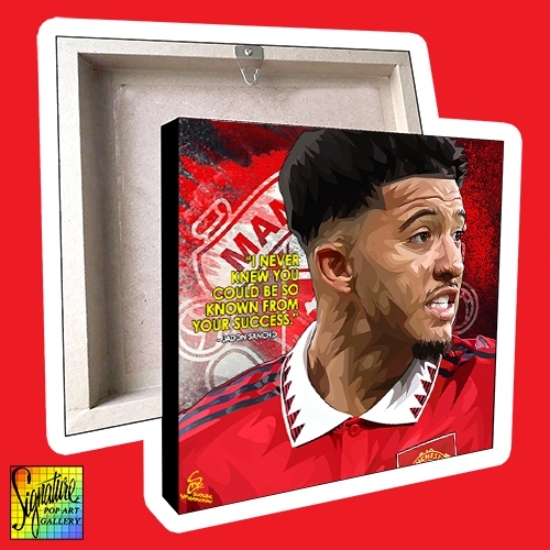 กรอบรูป POP ART "Sancho" Manchester united แมนยู