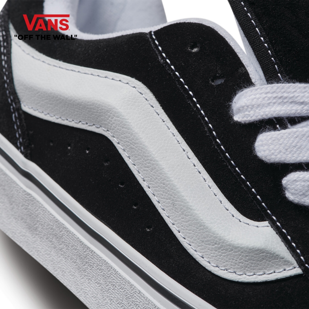 VANS KNU SKOOL - BLACK/TRUE WHITE รองเท้าผ้าใบ ชาย หญิง