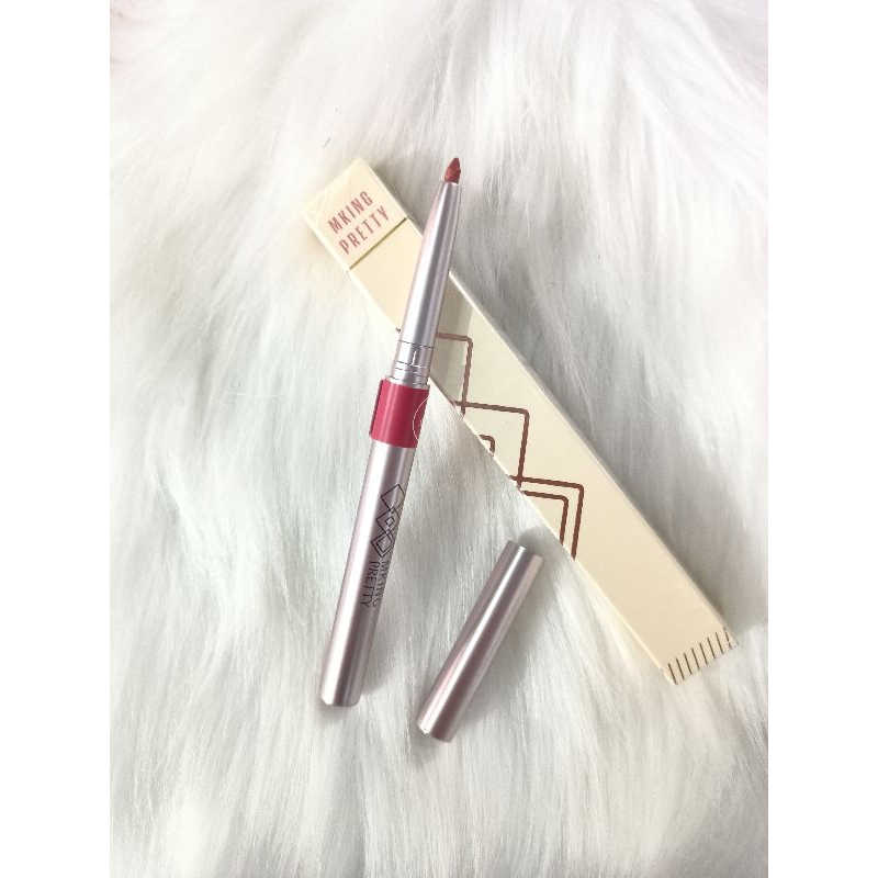 💋MKING PRETTY ลิปไลเนอร์ เนื้อแมตต์ กันน้ำ ติดทนนาน ราคาถูก 🚚พร้อมส่งคะ
