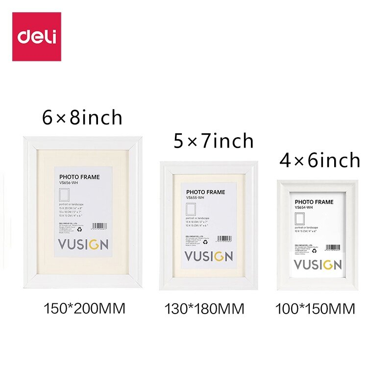 Naju กรอบรูปขาตั้ง 4 ขนาด 4x6นิ้ว 5x7นิ้ว 6x8นิ้ว และ A4 กรอบรูปมินิมอล ตั้งโต๊ะได้ แนวตั้ง แนวนอน แขวนผนังได้ - รูปที่ 6