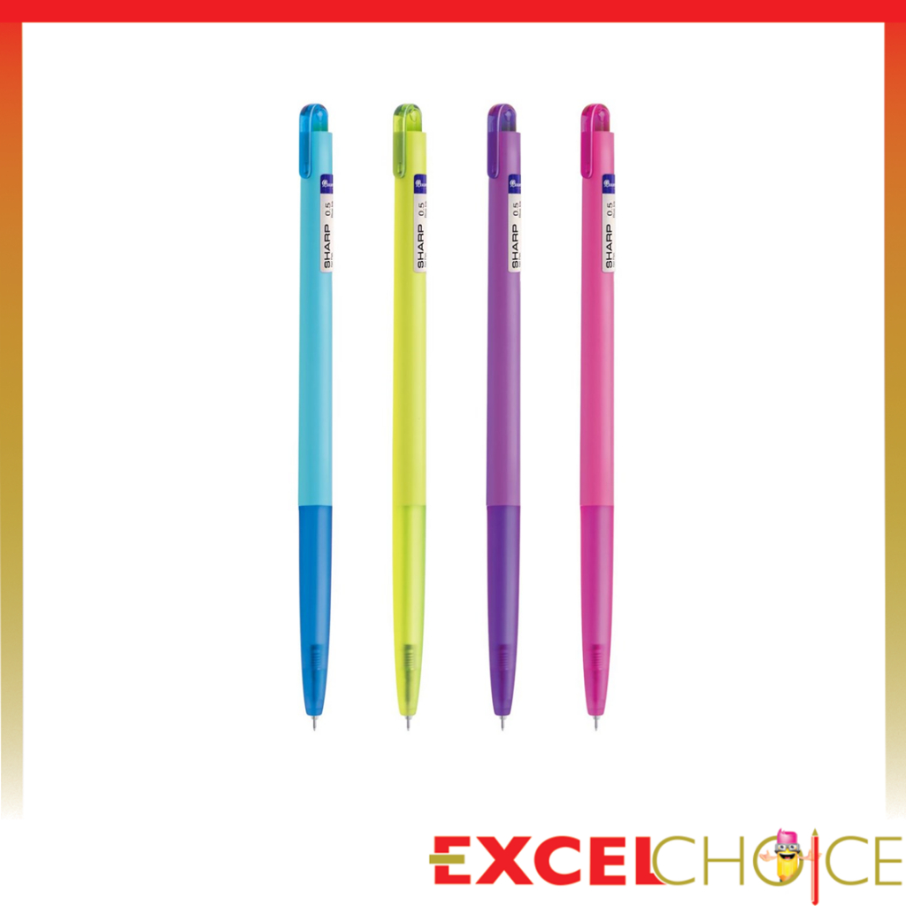 ควอนตั้ม ปากกาเจล ควอนตั้ม ชาร์ป น้ำเงินคละสี 0.5 Quantum SHARP