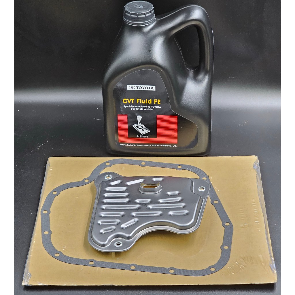 กรองน้ำมันเกียร์ออโต้+น้ำมันเกียร์ TOYOTA CVT Fluid FE 4ลิตร Toyota ALTIS เครื่อง1.8(CVT) รหัสเครื่อ