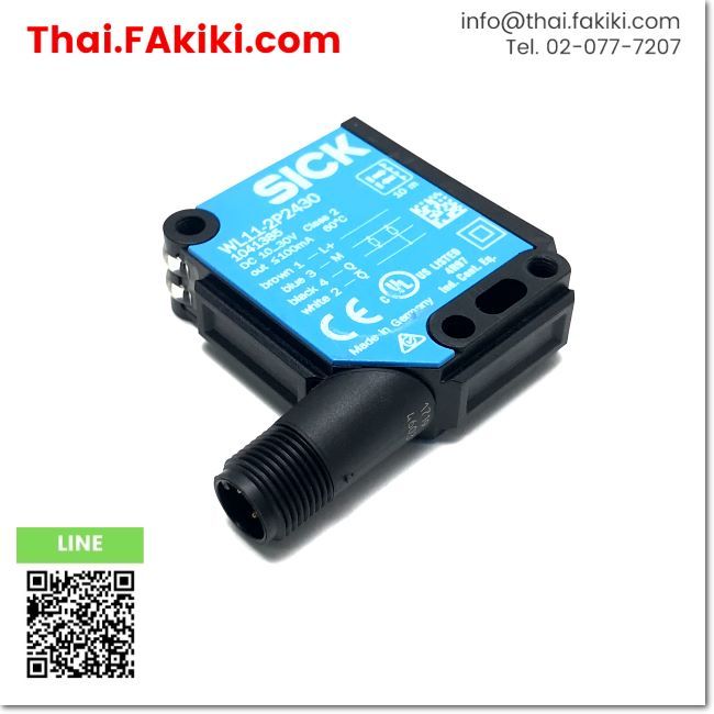 (C)Used, WL11-2P2430 Photoelectric Sensorสเปค DC10-30V, SICK (66-007-861)