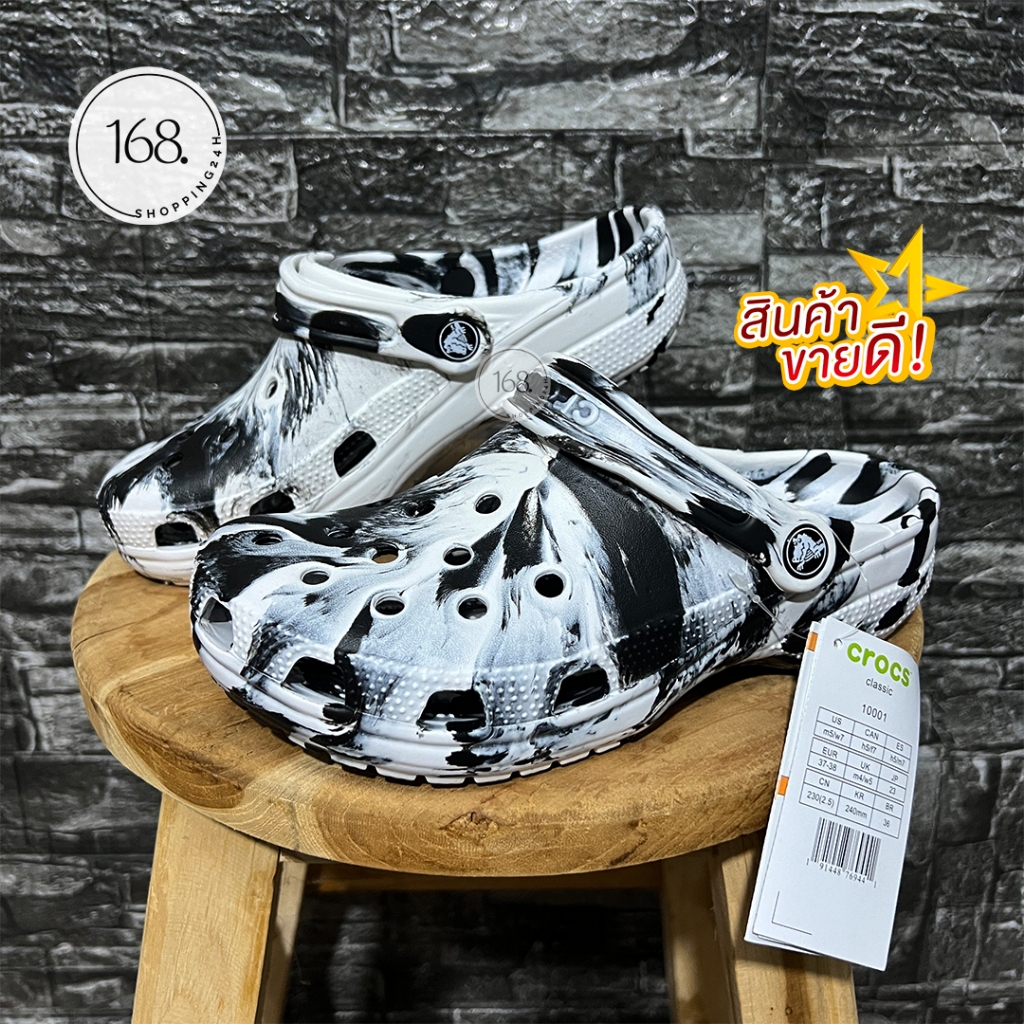 รองเท้าลำลองแฟชั่น หัวโต สไตล์ Croocs CR Clog ( Unisex ) เบา ใส่สบาย 🚚 พร้อมส่งทันที 🚚