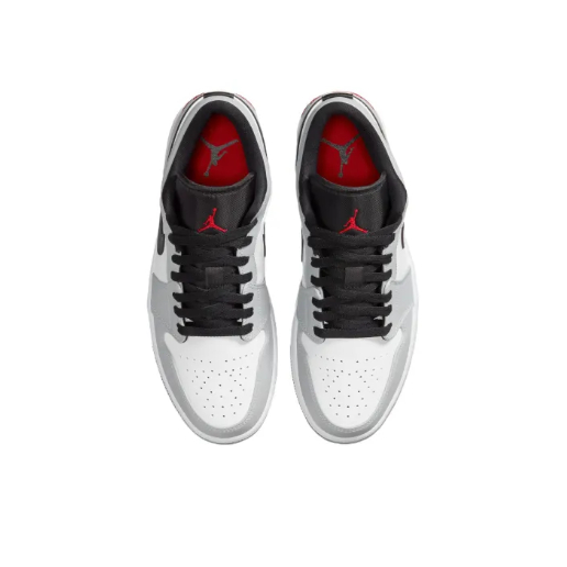 Nike Air Jordan 1 Low Light Smoke Grey รองเท้าผ้าใบ