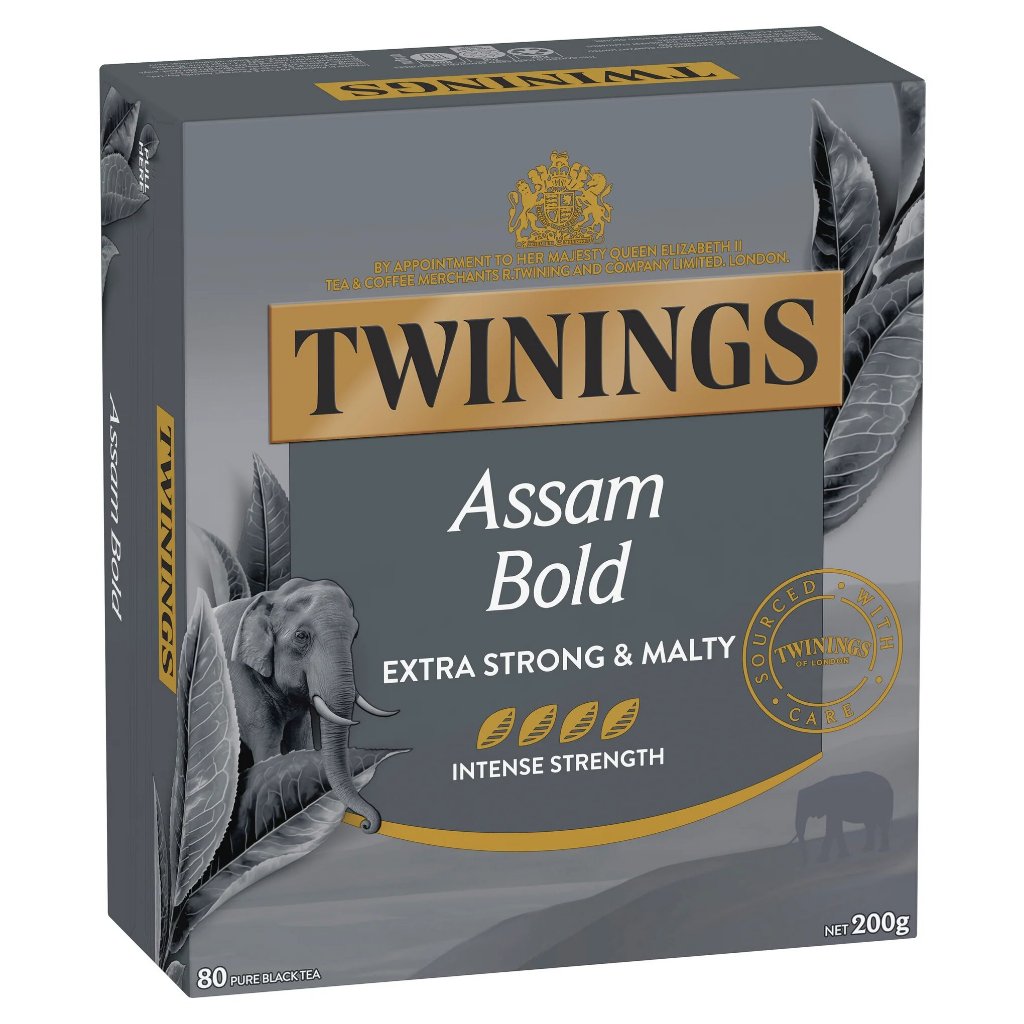 ชาทไวนิงส์อัสสัม โบล์ด แบล็ค 80 ถุง Assam Bold Black Tea Bags 80 Pack