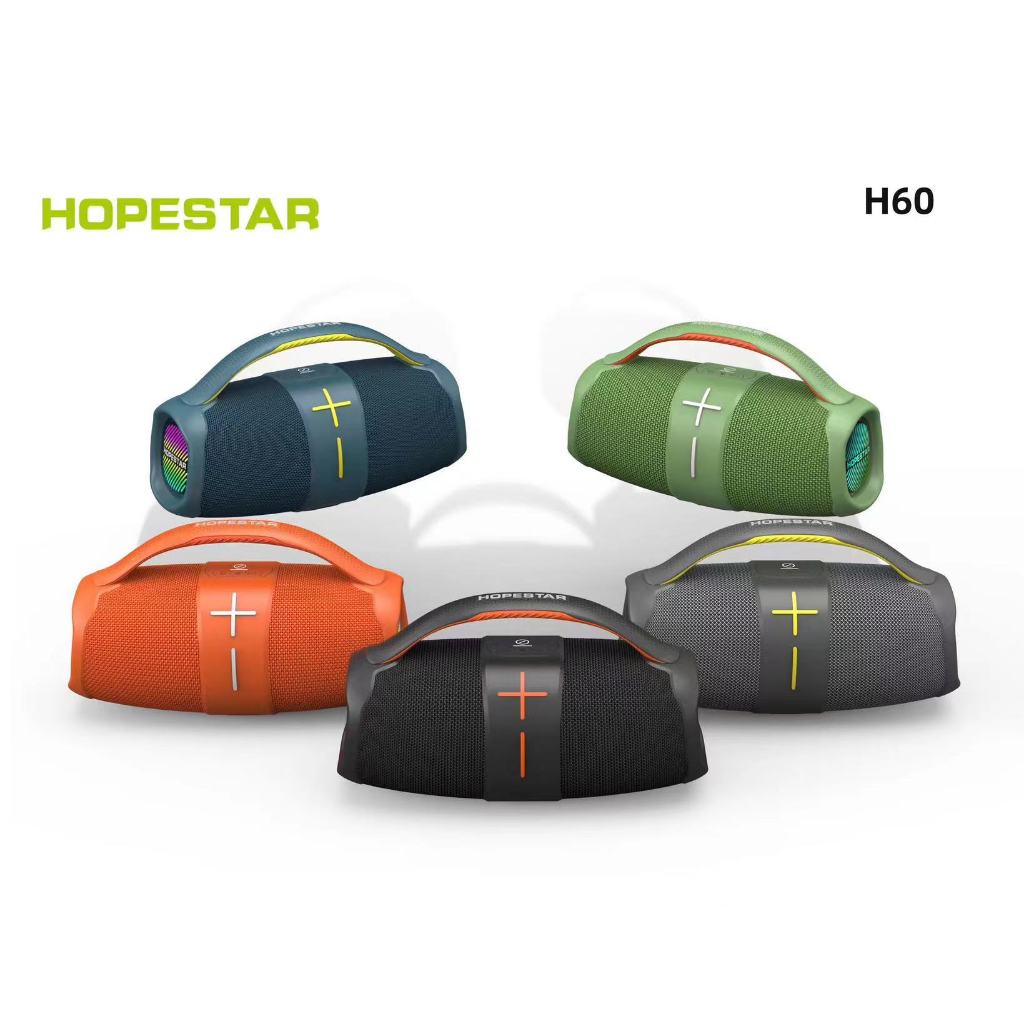 ของแท้100% Hopestar H60ลําโพงซับวูฟเฟอร์ บลูทูธ แบบพกพา พลังงานสูง ใหม่ล่าสุด