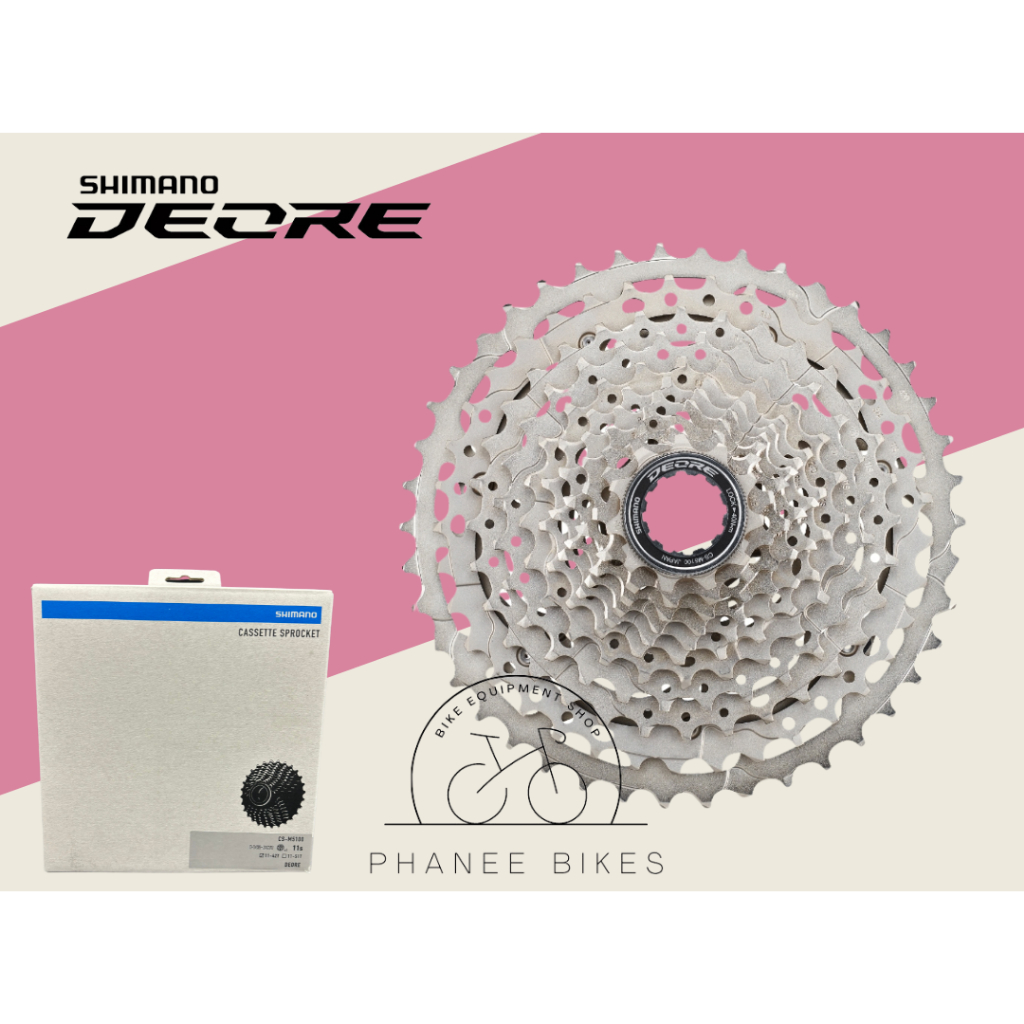 เฟืองหลัง สเตอร์ Shimano Deore 11 Speed รหัส CS-M5100 ขนาด 11-42 / 11-51 ของแท้ศูนย์ไทย