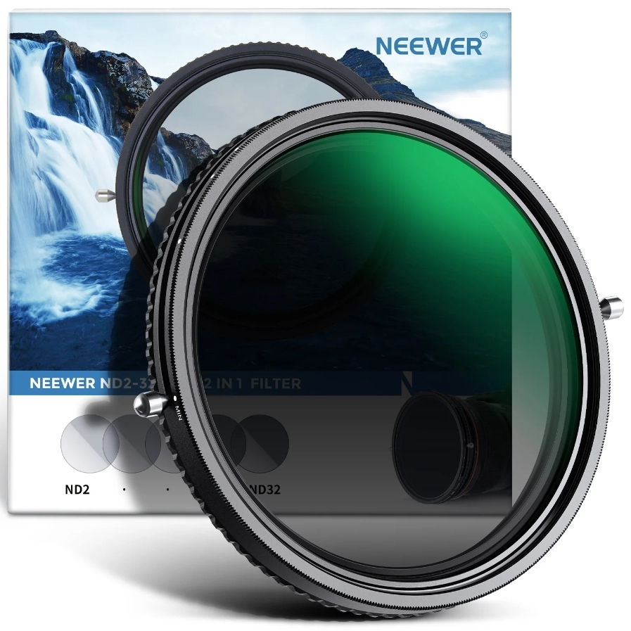 FILTER ND NEEWER MRC ADJUSTABLE HD ND2-ND32&CPL