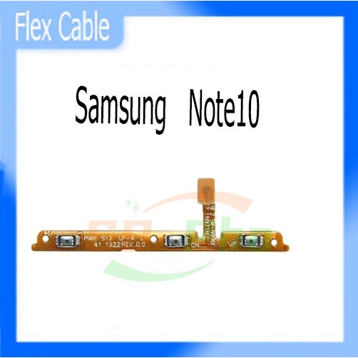 แพรสวิตช์ Samsung Note10 switching สวิทช์เปิดปิดและปุ่มปรับระดับเสียง flex cable for Samsung Note10 flex cable