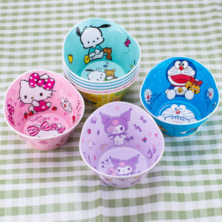 พร้อมส่ง💕 ชามเมลามีน (4.5/5นิ้ว) ลายการ์ตูน ถ้วยเมลามีน ใส่ขนม ใส่ผลไม้ เครื่องครัว | Bluerubystore