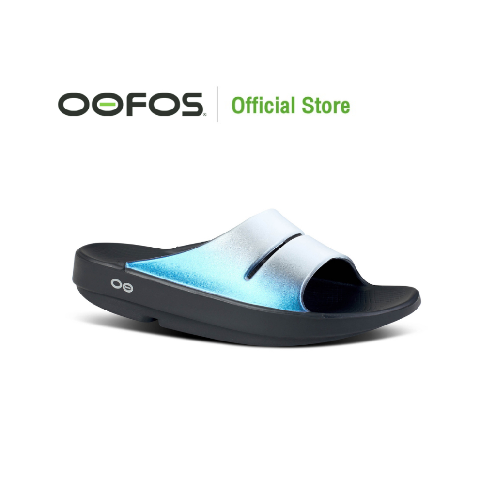 OOFOS OOahh Luxe Frost - รองเท้าแตะเพื่อสุขภาพ นุ่มสบายเท้าด้วยวัสดุอูโฟม บอกลาปัญหาสุขภาพเท้า