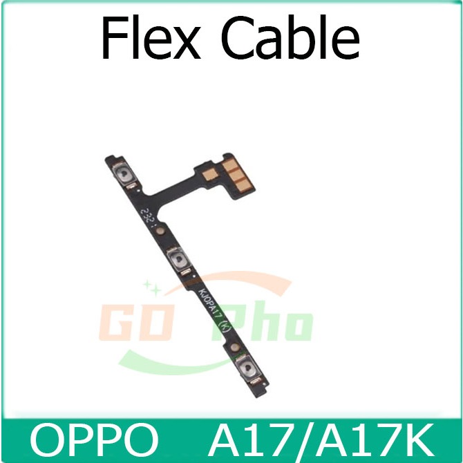 แพรสวิตช์ OPPO A17/A17K switching สวิทช์เปิดปิดและปุ่มปรับระดับเสียง flex cable for A17/A17K flex cable