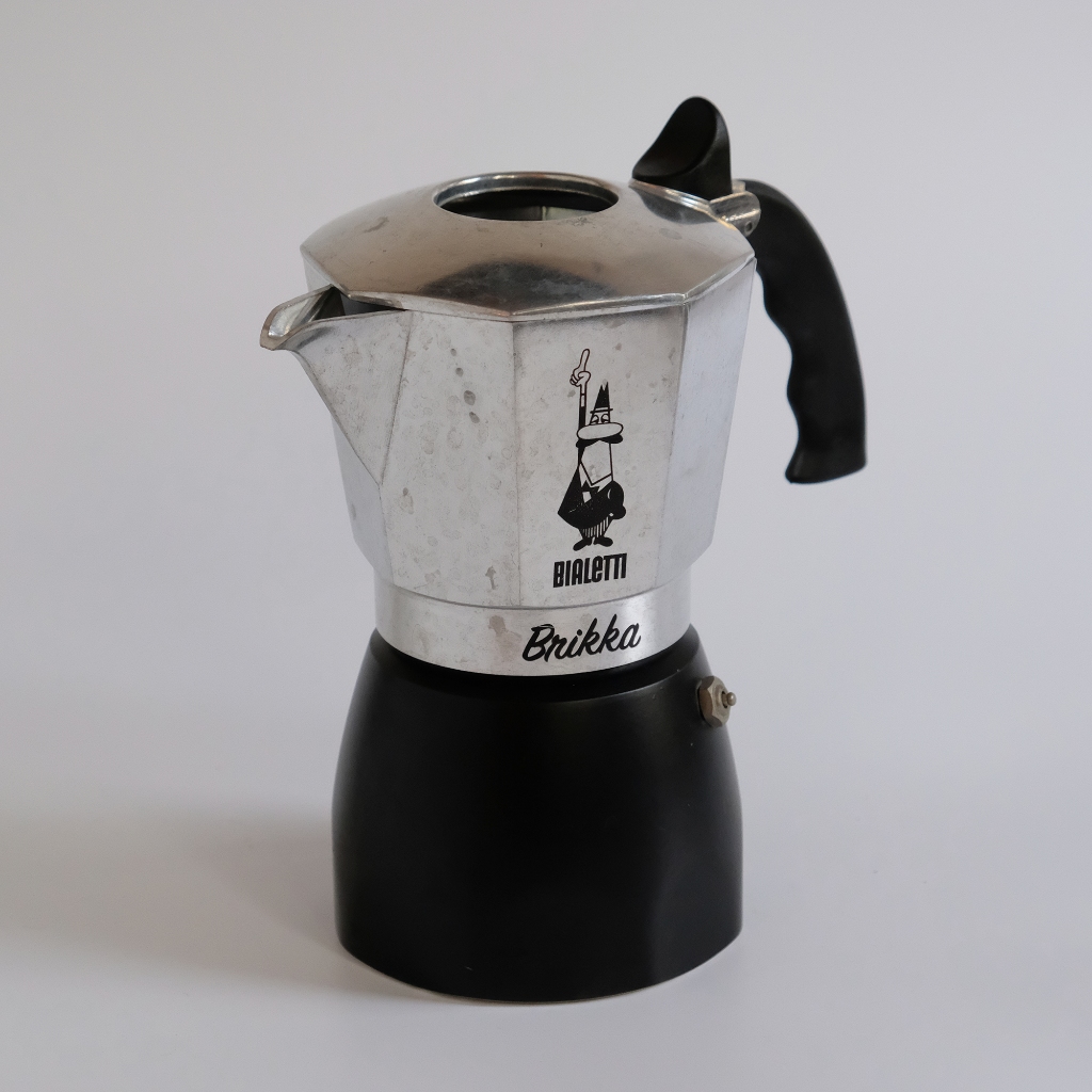 Bialetti Moka Pot New Brikka 2020 หม้อต้มกาแฟ - ขนาด 4 Cups  - มือสอง