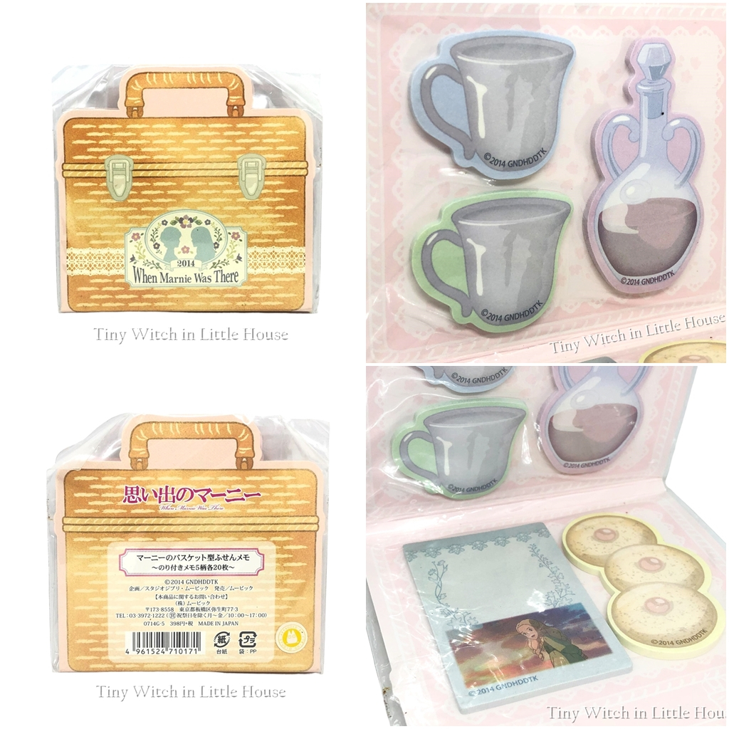 When Marnie Was There กระดาษโน้ตโพสอิท ฝันของฉันต้องมีเธอ งานแท้ Studio Ghibli จากญี่ปุ่น