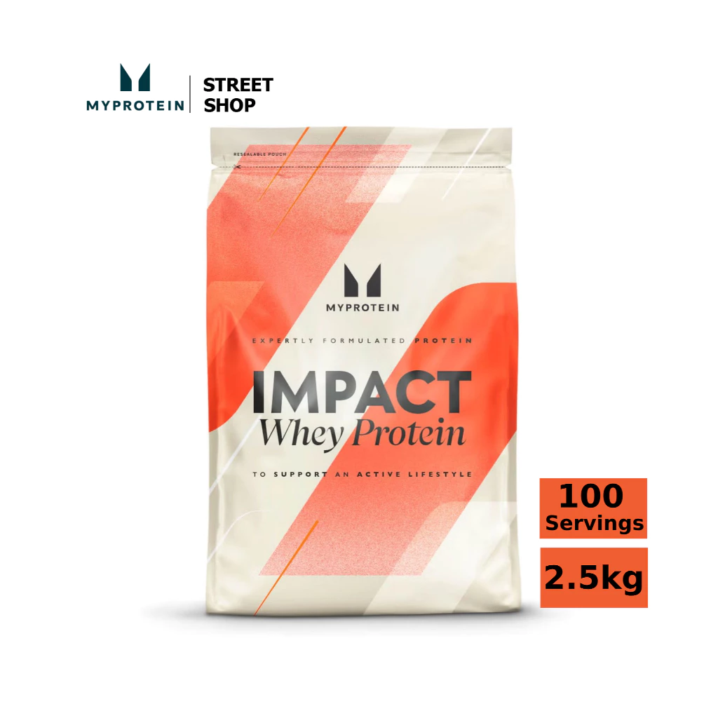 MYPROTEIN - Impact Whey Protein 2.5kg (5.5lb) 100 Servings
