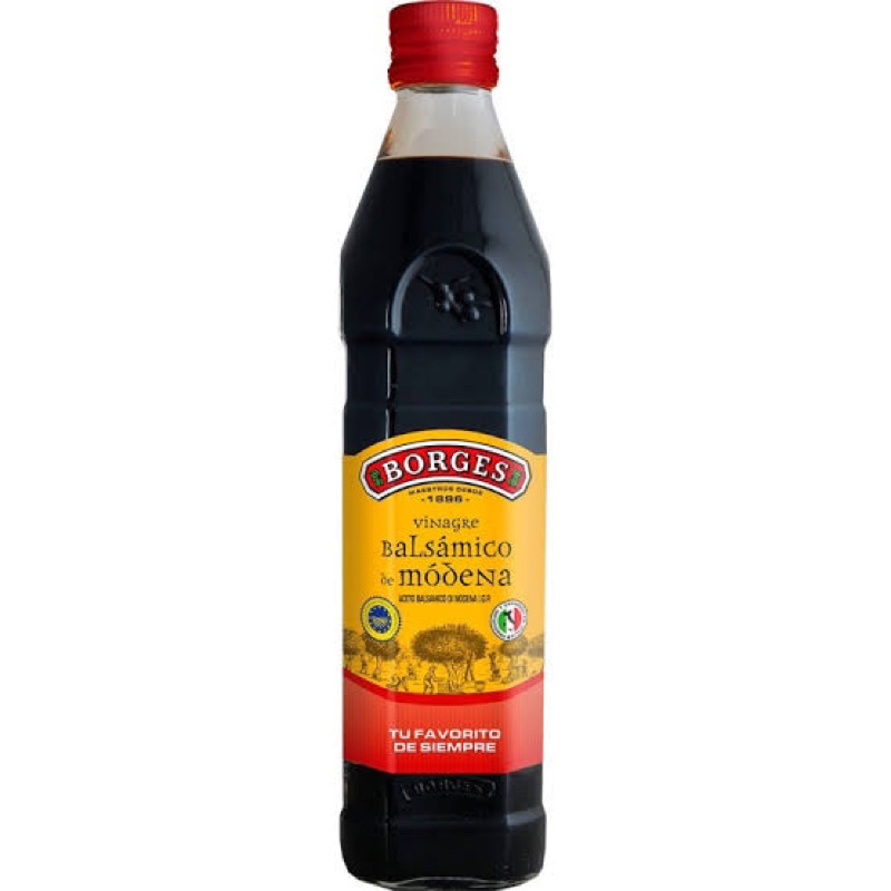 Borges Balsamic modena 500ml. fl  น้ำส้มสายชูบัลซามิค จากโมเดน่า นำเข้าจากอิตาลี🇮🇹
