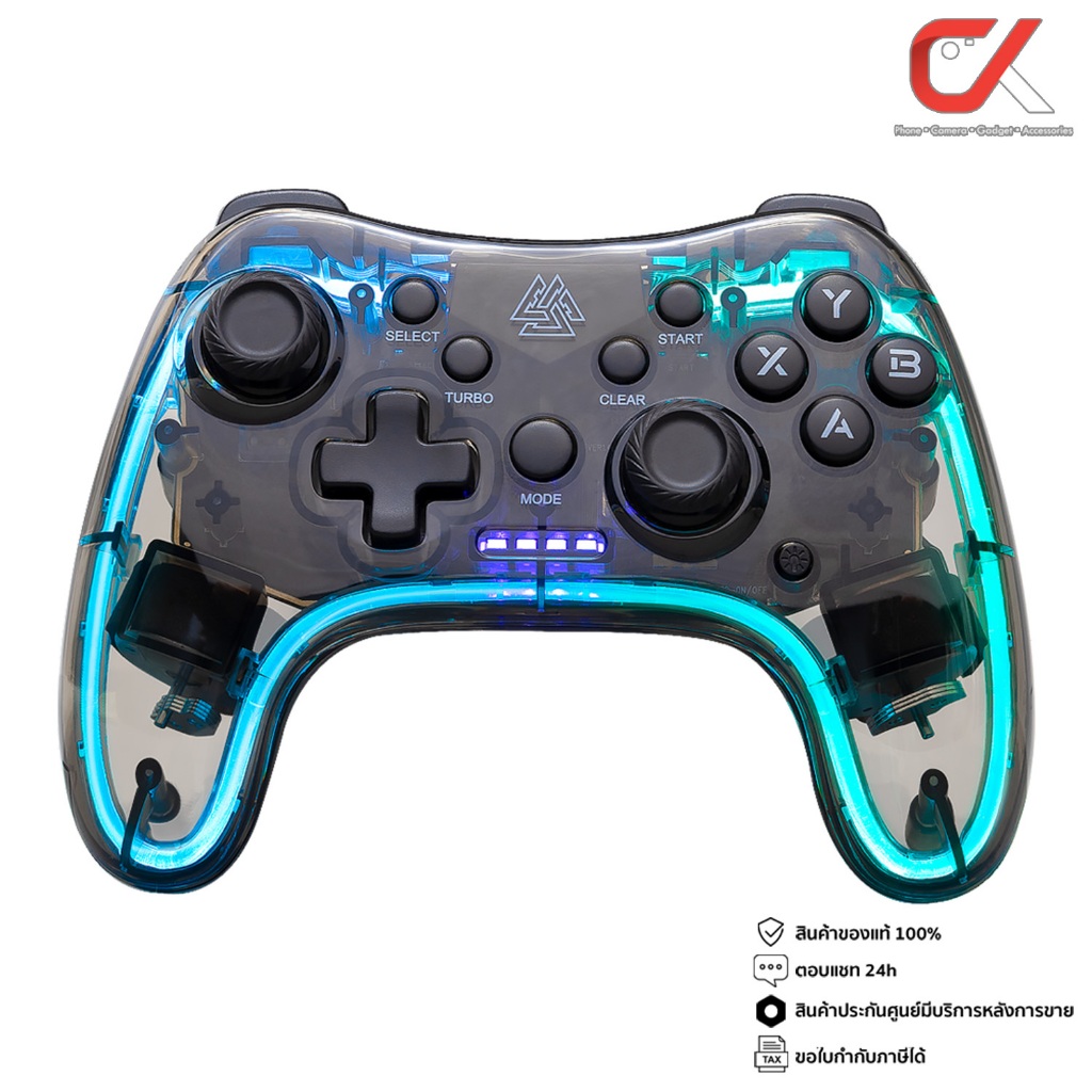 EGA TYPE J2 Gaming Joy Controller จอยเกมมิ่งไร้สาย