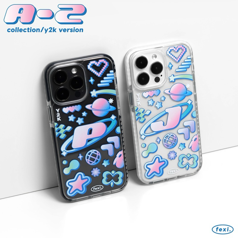 เคสไอโฟน iphone case for 15/16/17 ลาย“ A-Z Y2K Collection “(008)