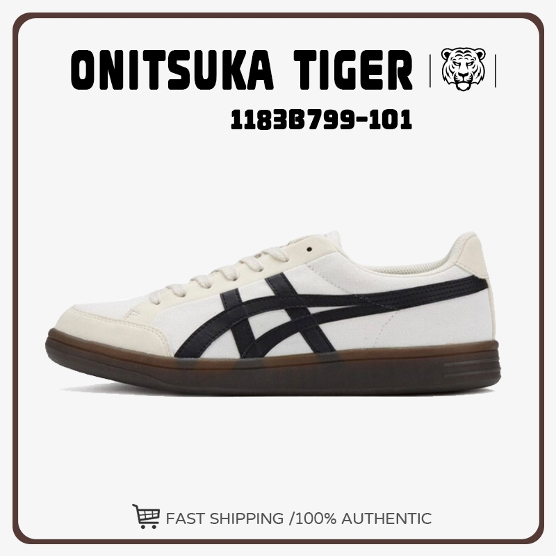 ✨ของใหม่แท้100%✨ Onitsuka Tiger 1183B799-101 รองเท้าผ้าใบ รองเท้าวิ่ง