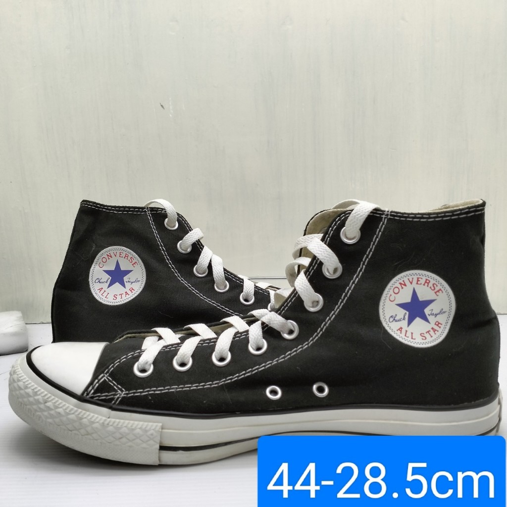 รองเท้าผ้าใบมือสอง ชาย converse chuck taylor all star high size 44 -28.5 cm