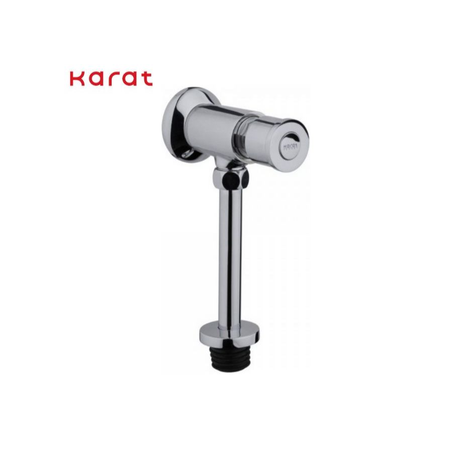 ฟลัชวาล์ว โถปัสสาวะชาย ก๊อกโถชาย ก๊อกกดโถปัสสาวะชาย KARAT รุ่น BAP5-50 สีโครเมี่ยม