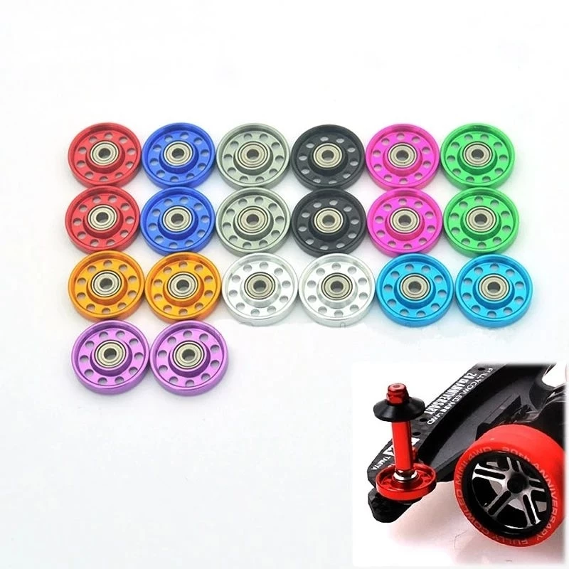 โรลเลอร์ 13ม.ม. แบบรู สำหรับรถ mini4wd