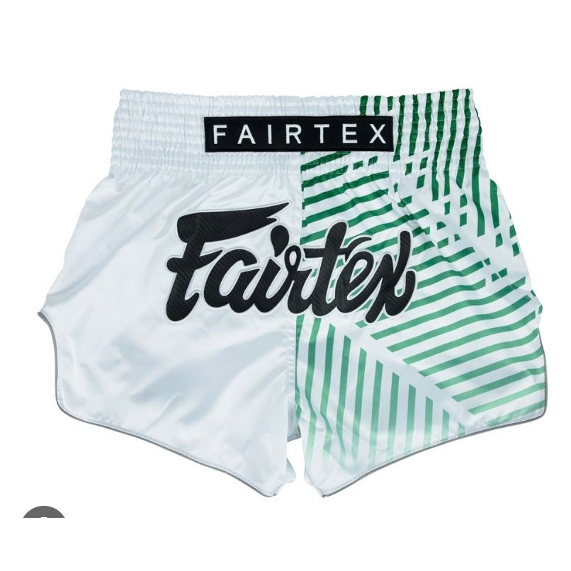 Fairtex Muay Thai Shorts BS1923 Racer White