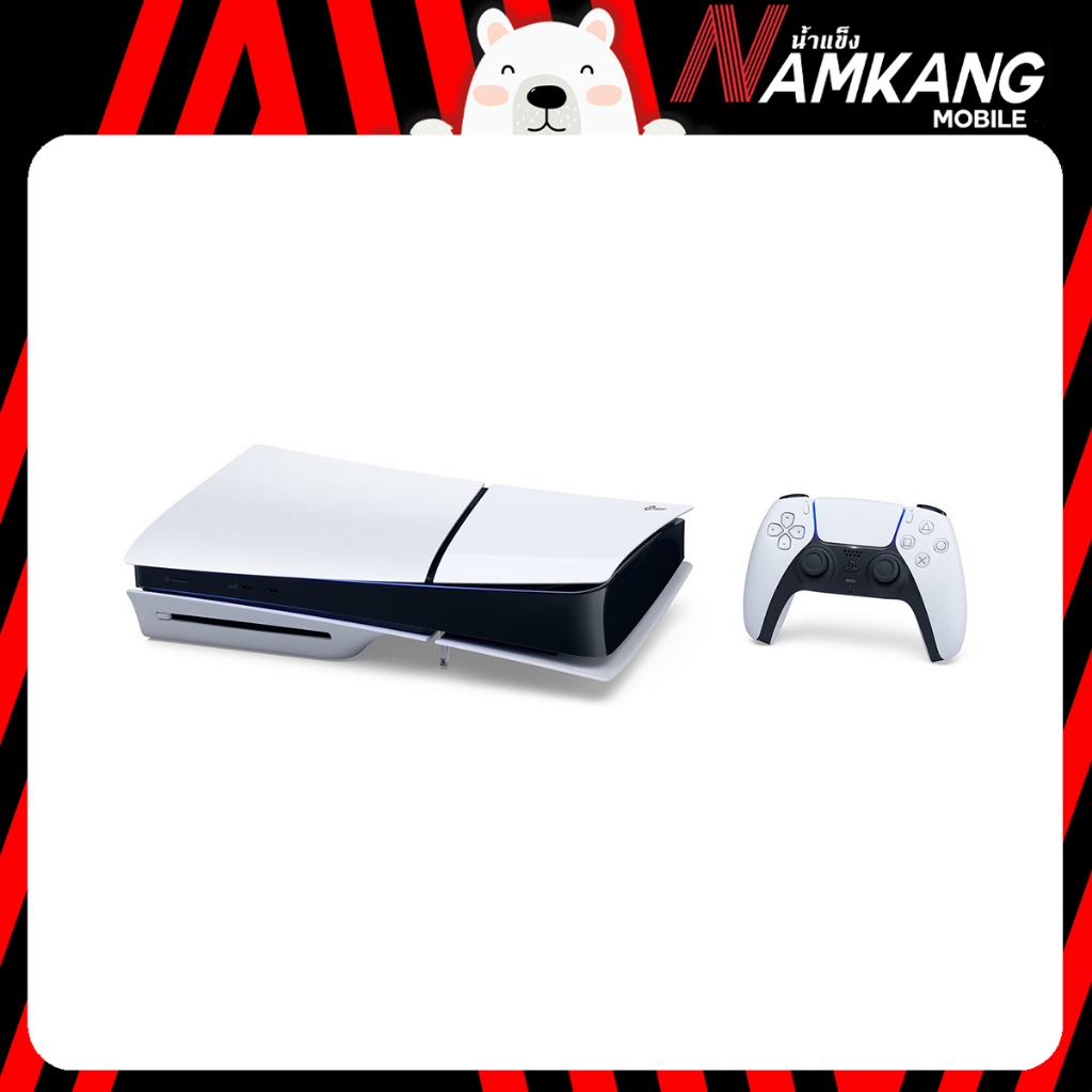 ( PS5Slim ) PlayStation 5 Slim Ultra HD Blu-ray Disc Version แถม จอยคอนโทรลเลอร์  ครื่องใหม่แท้ รับประกันศูนยN 1 ปี