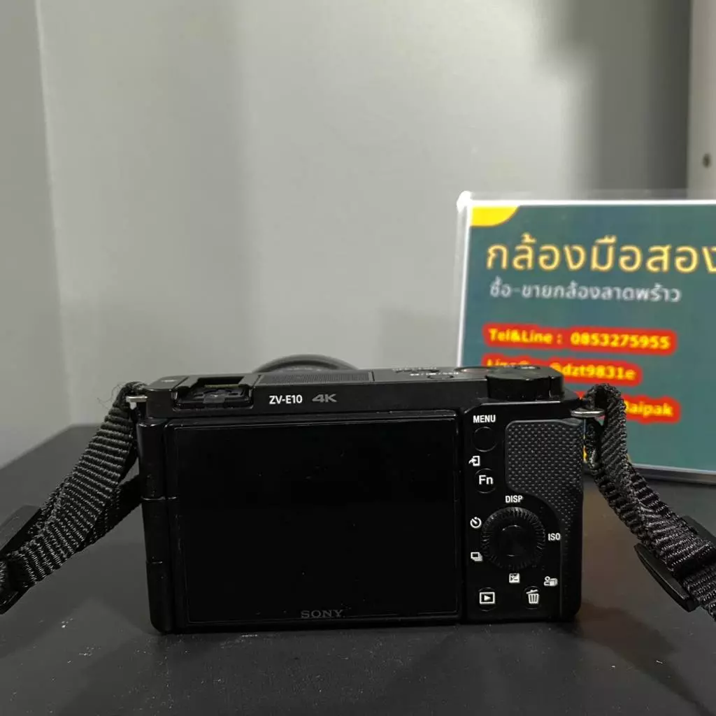กล้อง Vlog แบบเปลี่ยนเลนส์ได้ ZV - E10 thumbnail 7