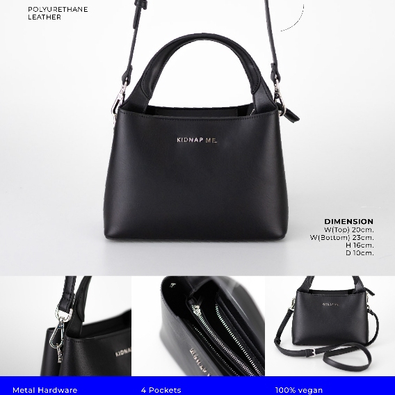 กระเป๋าสะพายข้าง กระเป๋าถือ หนังPU เนื้อนุ่ม ขนาดเล็ก MELLOW BAG KIDNAP ME.