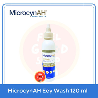 MicrocynAH Eye wash 120 ml. หมดอายุ 11/2026 ช่วยบำรุงและทำคว…