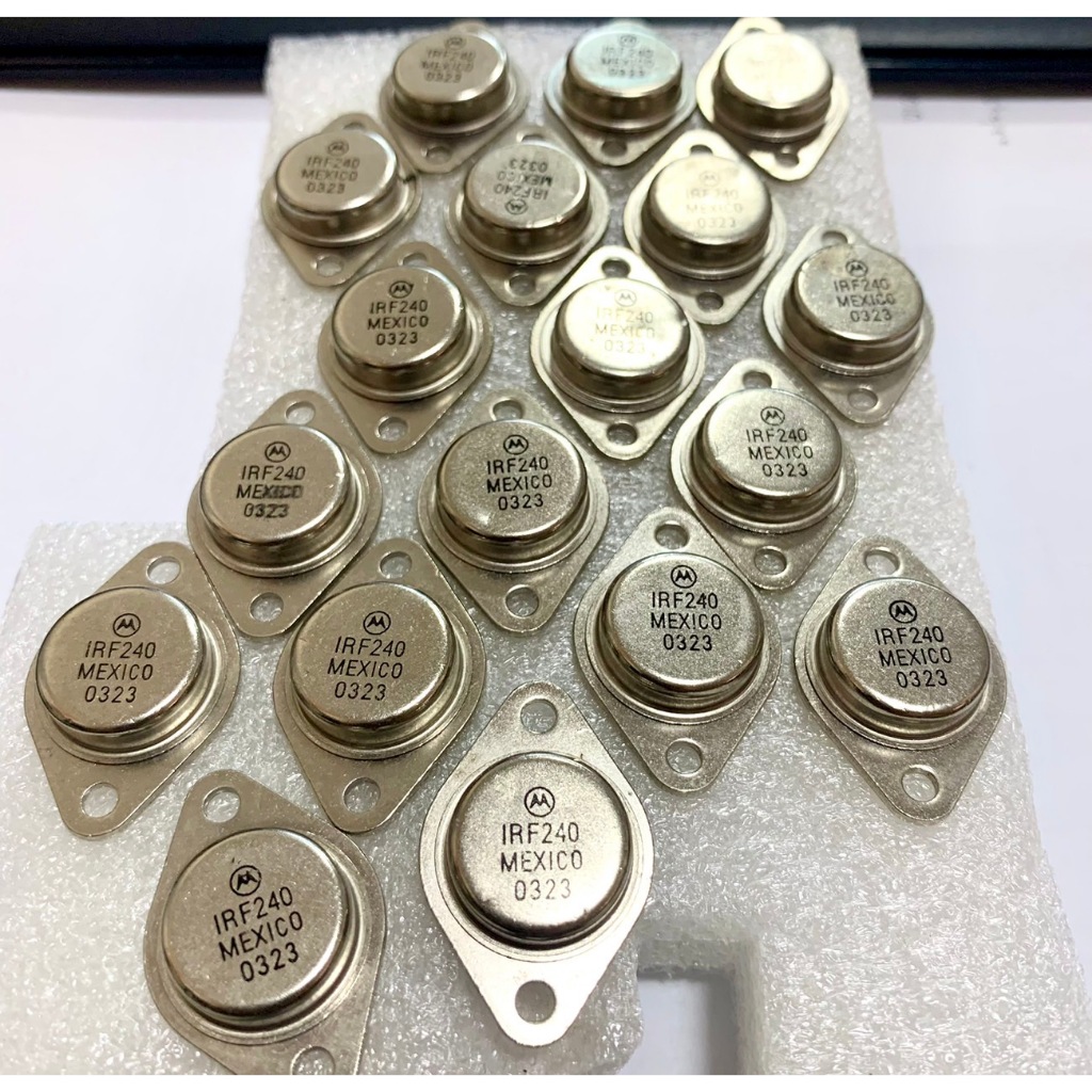 MOTOROLA มอตเฟส , IRF240 200V, N-CHANNEL  TO-3