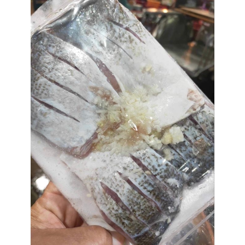 ปลาส้ม ปลาจีนแร่ชิ้นหมักส้ม สำหรับทอด 3 แพ็ค