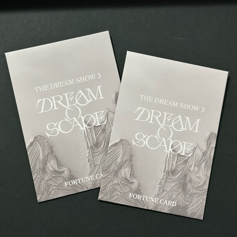 [พร้อมส่ง] NCT DREAM Fortune Card - Dream()scape | แกะแล้ว