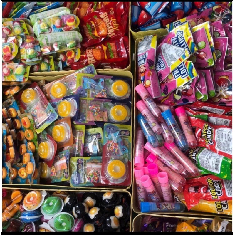 ขนมคละ เยลลี่ ช้อกโกแล็ต ลูกอม พุดดิ้ง มาสเมโล90ชิ้น295