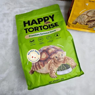 Happy Tortoise อาหารเต่าบก แฮปปี้ทอทอส ไฟเบอร์สูง ขนาด 1 กิโลกรัม