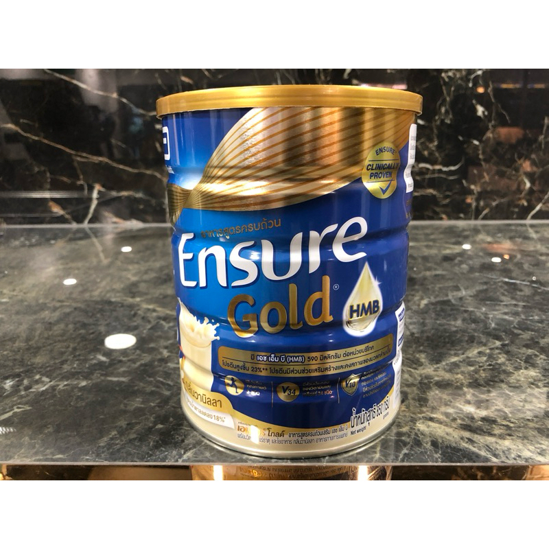 Ensure เอนชัวร์โกลด์วานิลลา 800ก. [Exp.05/2026] Ensure Gold 800g อาหารเสริมสูตรครบถ้วน สำหรับผู้ใหญ่ ของแท้ %