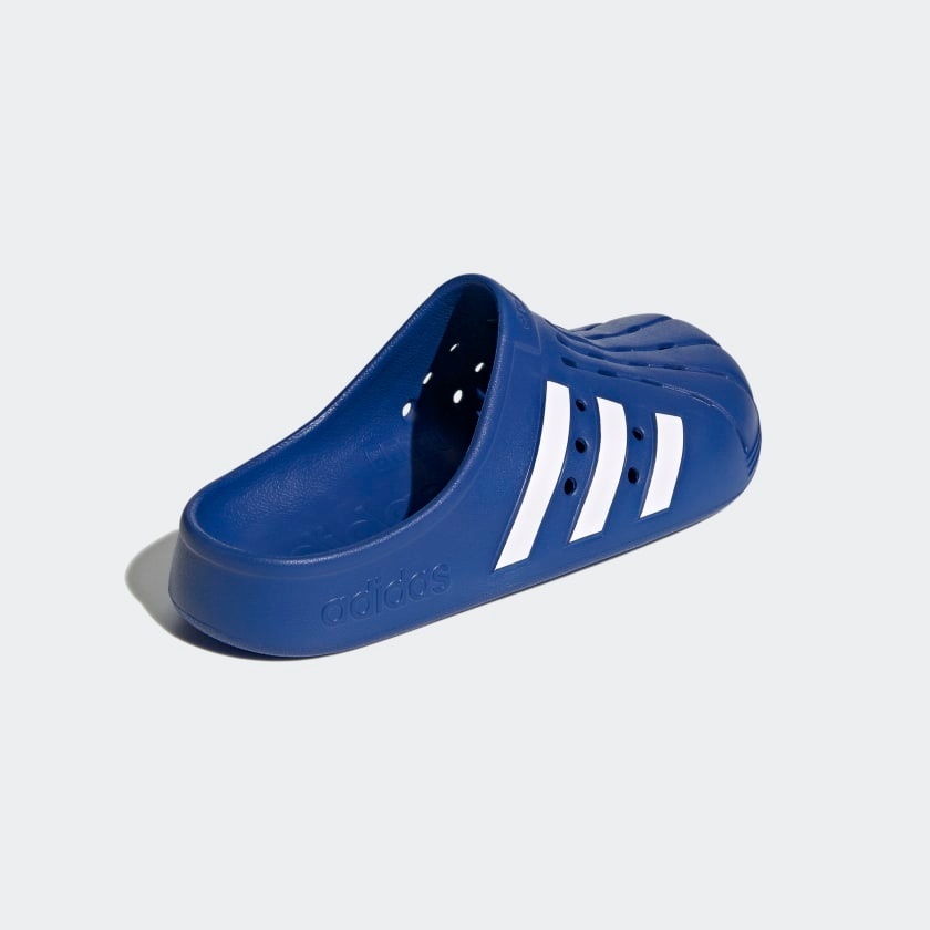 Adidas Adilette Clogs Sports slippers รองเท้าแตะแพลตฟอร์ม EVA พื้นนิ่มนุ่ม กันลื่น สีพื้น ใส่ได้ทั้งผู้หญิ