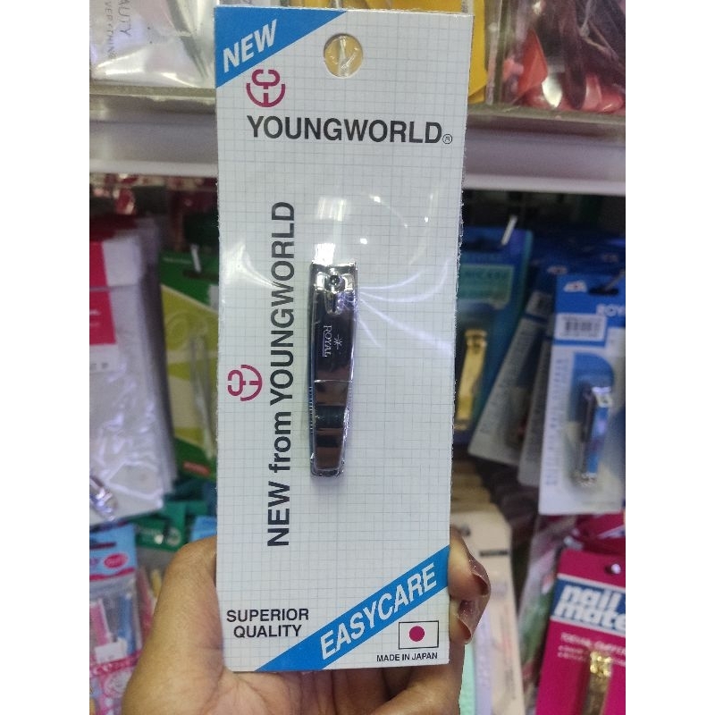 YOUNGWORLD Superior Quality ยังเวิร์ล กรรไกรตัดเล็บ เล็ก #PT-3B