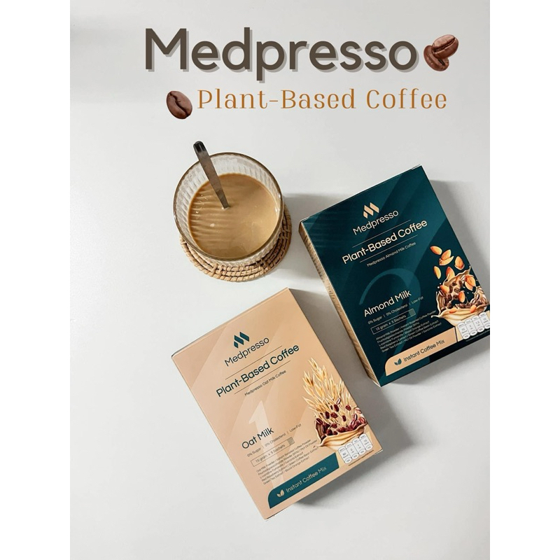 MEDESE SHOP ของแท้💯>> Medpresso กาแฟนมพืชสูตรคุณหมอ