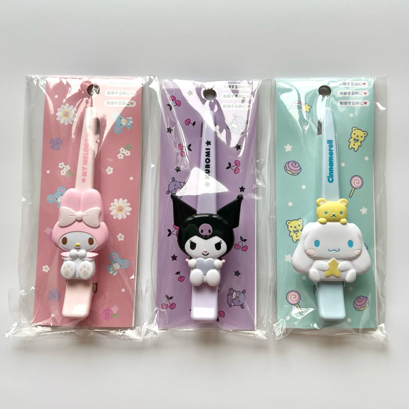 กิ๊บหนีบผมทรงยาว sanrio มีเก็บปลายทาง หิ้วจากช็อปไทย ลิขสิทธิ์แท้100%