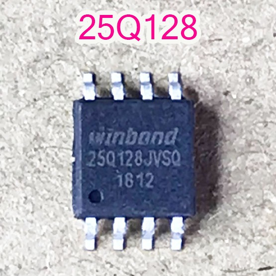 ไอซีเมมโมรี่ยี่ห้อ Winbond 25Q16/25Q32/25Q64/25Q128 เลือกเบอร์ที่ต้องการ SPI Flash Memory ตัวถัง SOP-8 สินค้าในไทย