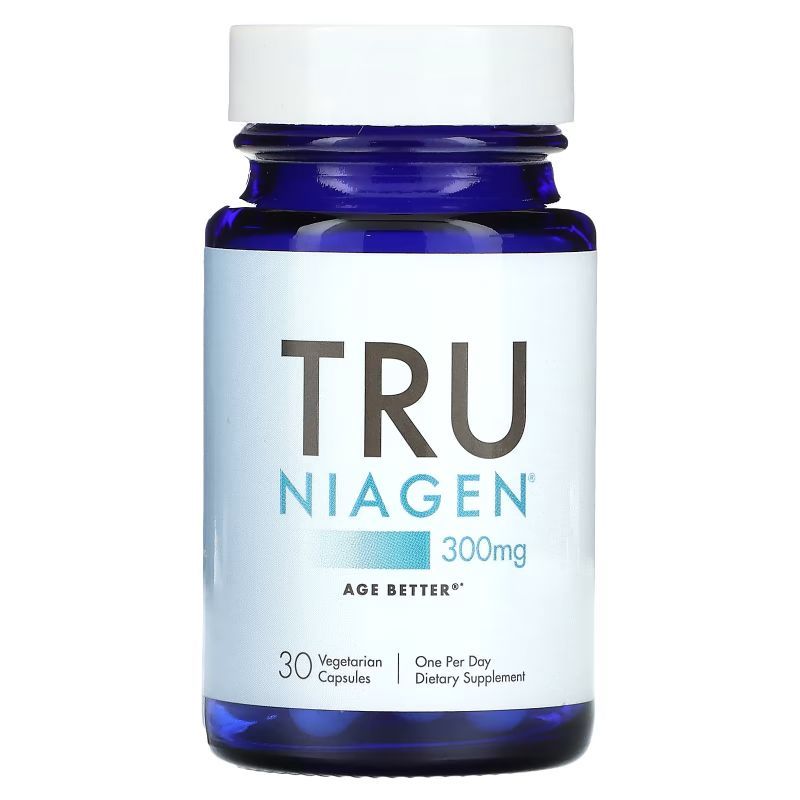 NAD+, Tru Niagen, Nicotinamide Riboside, 300 mg, 30 Vegetarian Capsules