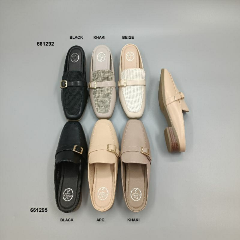 รองเท้าแตะลำลองไซส์ 36-41 Belt Slip-on รองเท้าแตะเปิดเท้าสูง 2.5 cm.พื้นบุนุ่ม