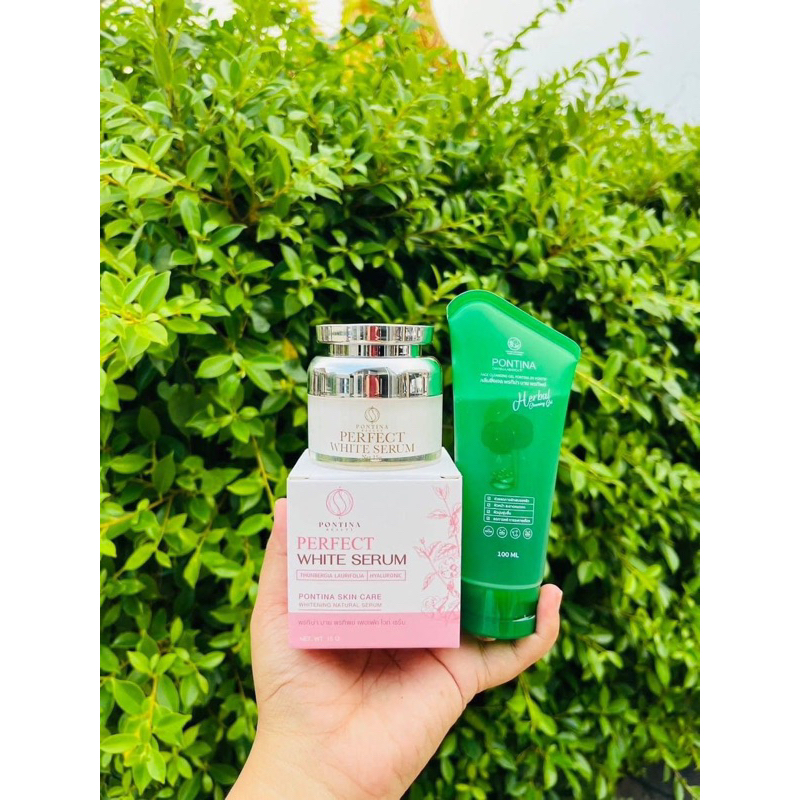 เซรั่มว่านร่างจืด พรทิน่า 1 แถม 1 (แถมเจลล้างหน้าหลอดใหญ่) ของแท้100% (มีของแถม) ร้านเจย์เจย์
